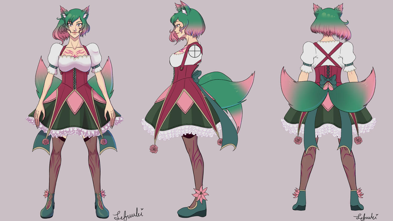 Character Design: Leaf v2.0