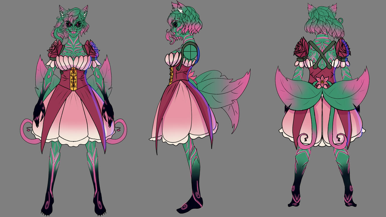 Leaf Monster concept